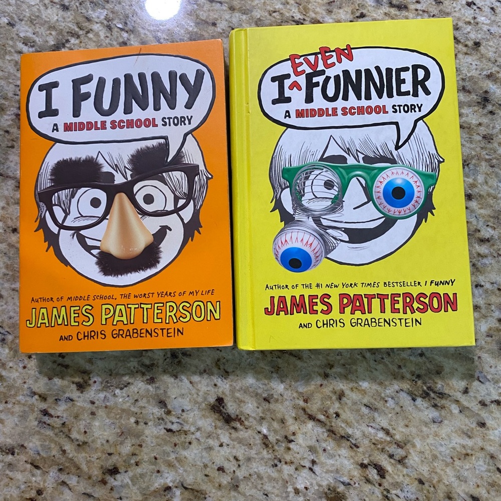 2 Pc Bundle I Funny James Patterson Books